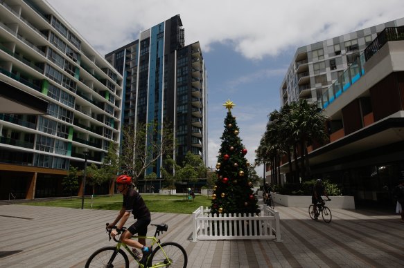 Village Square is the heart of Wolli Creek.