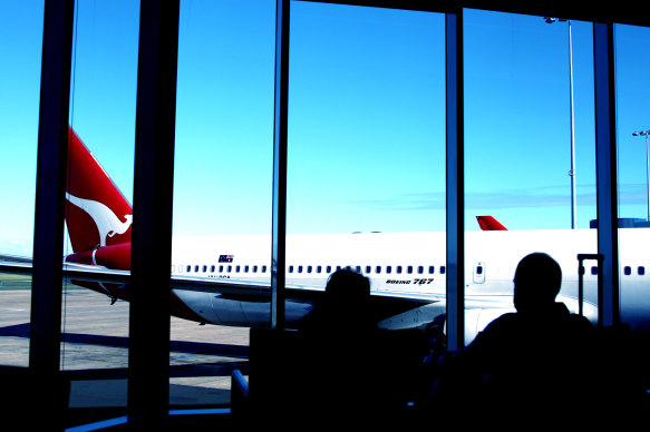 Qantas cut flights on Tuesday.