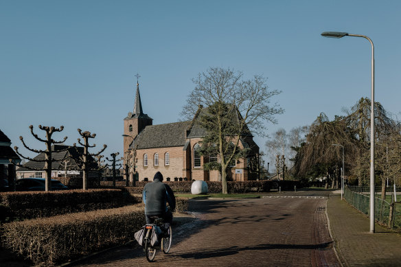 The village of Ommeren, Netherlands.