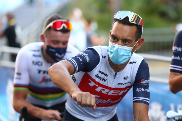 Richie Porte at the ongoing Tour de France. 