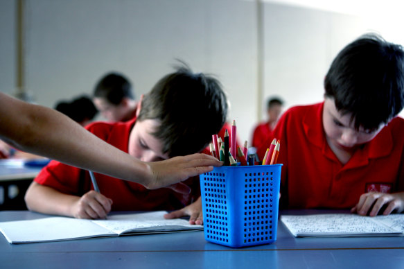 NSW Education Department data shows 40 per cent of students are missed a month of school last year.