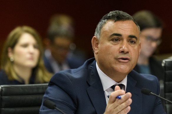 NSW Deputy Premier John Barilaro described the distribution of the funds as an “investment”.