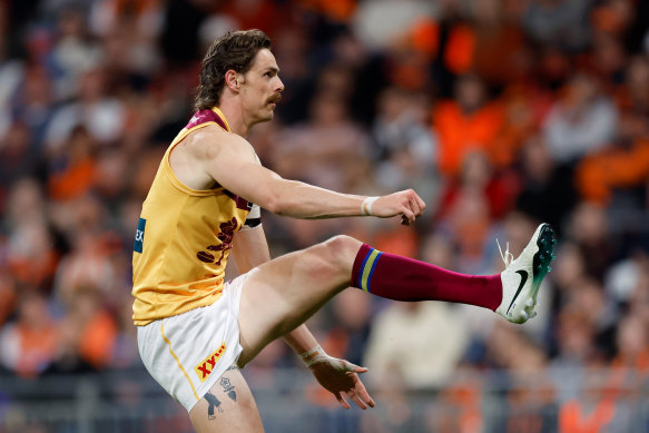 Joe Daniher is earning a reputation as an outstanding finals player