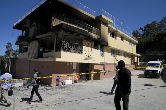 Thirteen children died in the fire at the Orphanage of the Church of Bible Understanding.