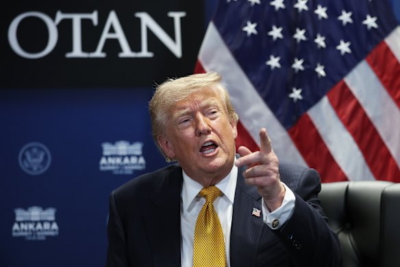 Donald Trump has hailed the return of oil prices to pre-war levels.