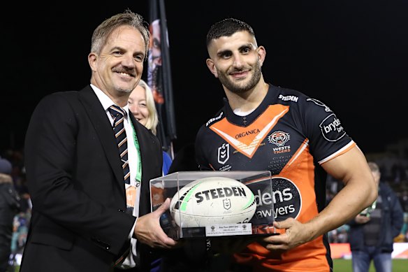 Wests Tigers CEO Justin Pascoe said results on the field under coach Michael Maguire weren’t acceptable.