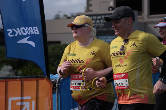 Achilles Melbourne hosts run clubs for the disabled.