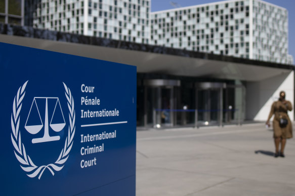 The exterior view of the International Criminal Court in The Hague, Netherlands. A Dutch intelligence agency said it stopped a Russian spy using a false Brazilian identity from working as an intern at the International Criminal Court.