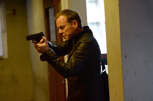 Sutherland often has to explain to strangers he isn’t actually Jack Bauer from 24.