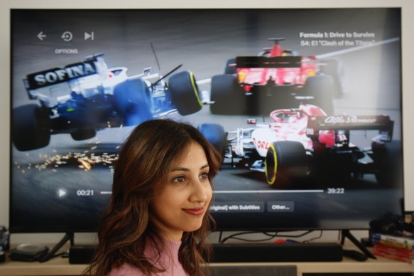 Alicia Vrajlal is a fan of Formula One after watching the Netflix series Drive to Survive. 