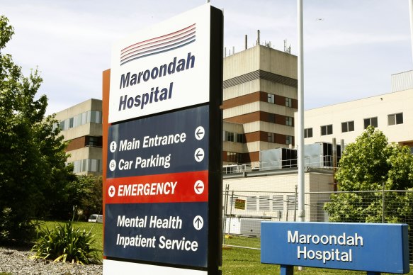 The state government and opposition have made duelling election commitments for the Maroondah Hospital.