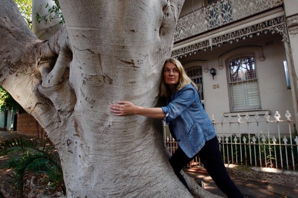 Libby Gallagher advocates for large mature trees within our urban environments. 