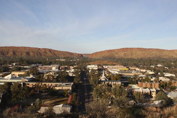Alice Springs has seen crimes across multiple categories rise sharply.