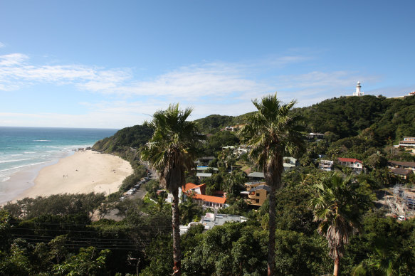 Watego’s Beach in Byron Bay.