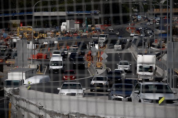 The Western Harbour Tunnel will connect to WestConnex at Rozelle in Sydney’s inner west.