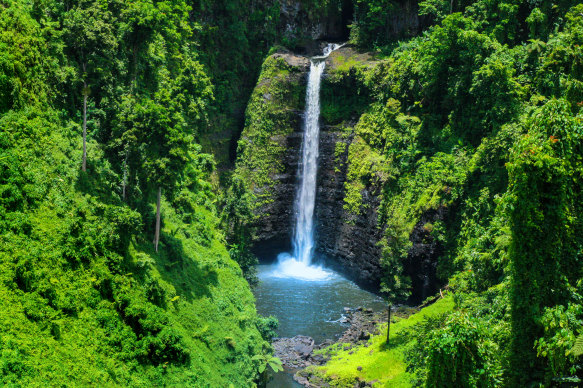 Waterfalls, white sand beaches and rainforests await in Samoa.