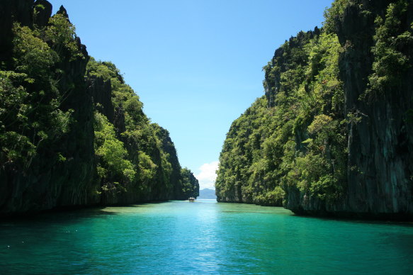 Palawan in the Philippines provides pristine beaches with no traffic chaos.