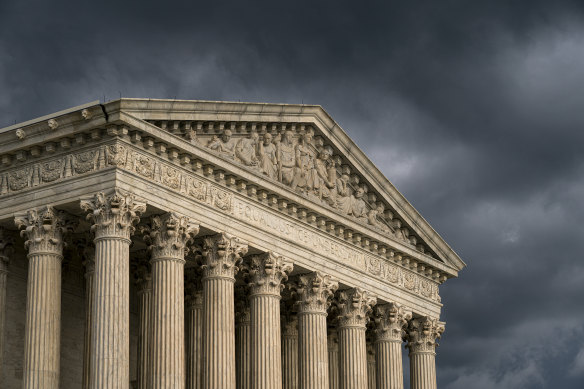 The US Supreme Court in Washington DC.