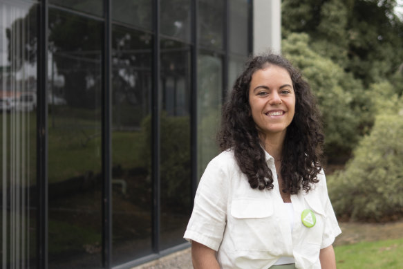 Greens candidate Angelica Di Camillo.