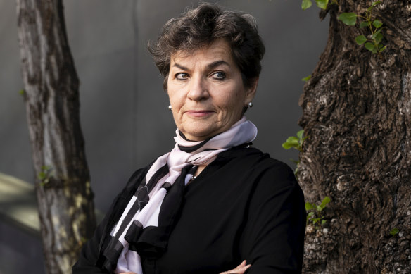 Former UN executive secretary for climate change, Christiana Figueres.
