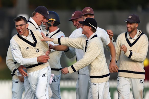 Todd Murphy and the Victorians dominate the Sheffield Shield final.