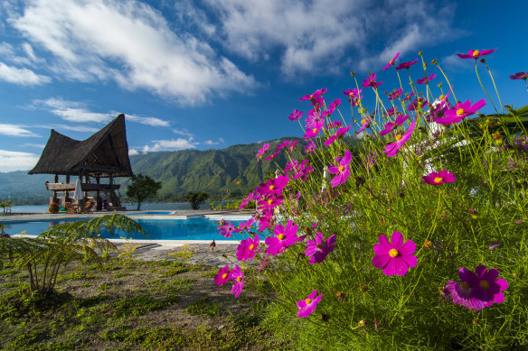 Lake Toba is one of the awesome natural wonders of the world. 