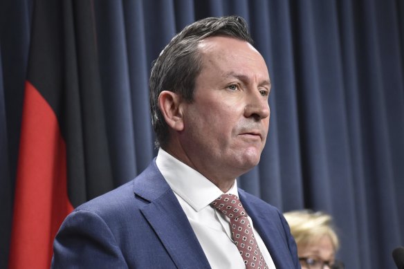 WA Premier Mark McGowan