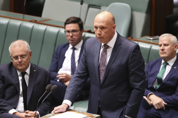 Minister for Defence Peter Dutton has defended the hotel model. 