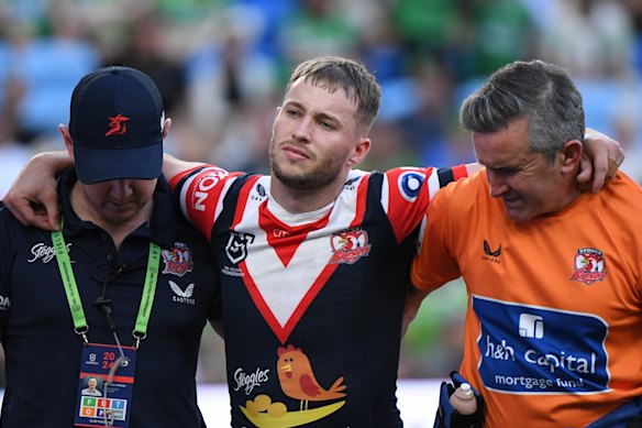 Sam Walker tore his ACL last season in the countdown to the finals.