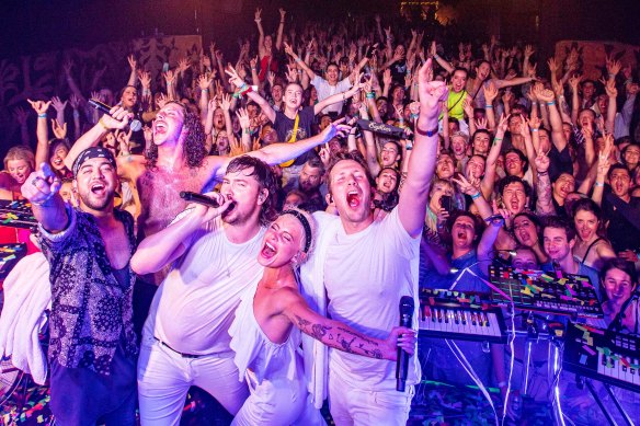 Peking Duk performing at The Espy on Sunday night to raise funds for firefighters.