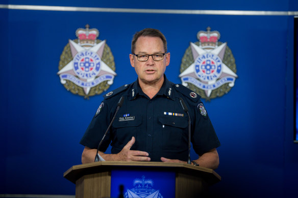 Former deputy commissioner Ross Guenther left the force late last year.