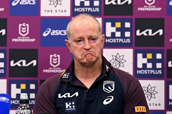 Broncos coach Michael Maguire.