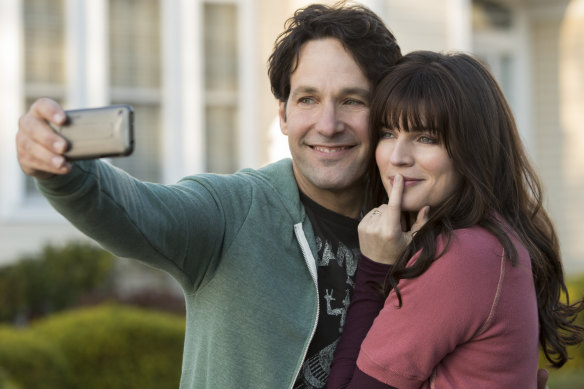 Dual personalities: Paul Rudd stars alongside Aisling Bea in Living With Yourself on Netflix.