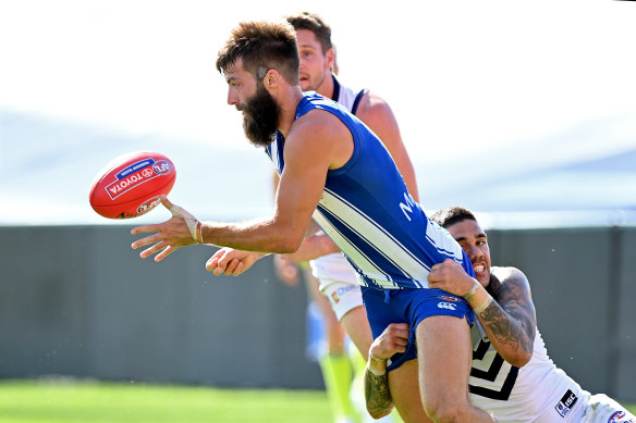 Luke McDonald has been named North Melbourne's best and fairest for 2020.