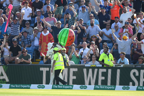 The Headingley crowd during an Ashes clash in 2019.