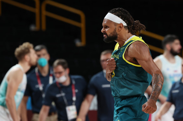 Man of the moment: Patty Mills.