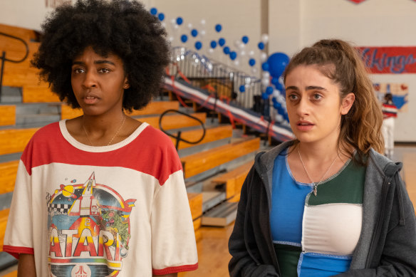 Josie (Ayo Edebiri) and PJ (Rachel Sennott) are high school nobodies who start a fight club in an attempt to meet hot cheerleaders.