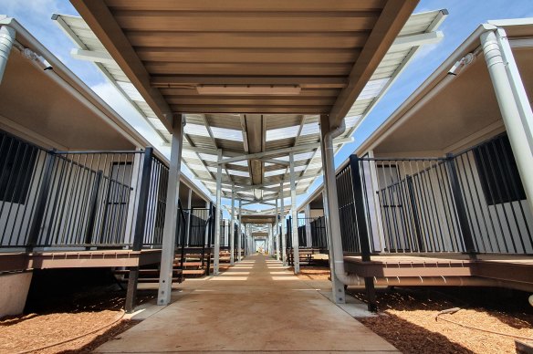 The Queensland Regional Accommodation Centre at Wellcamp near Toowoomba.