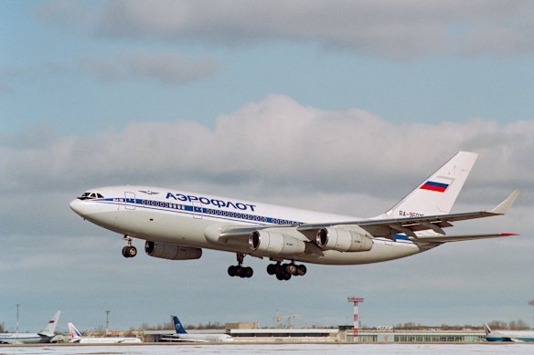 The Russian presidential fleet still consists mainly of IL-86 planes.