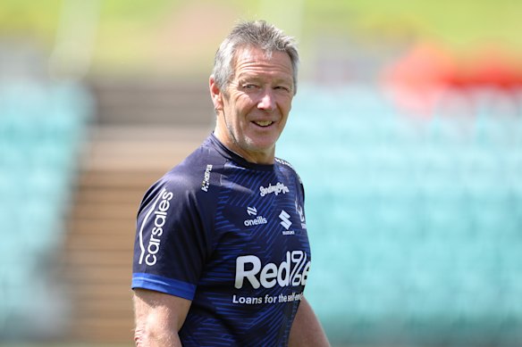 Melbourne Storm coach Craig Bellamy.