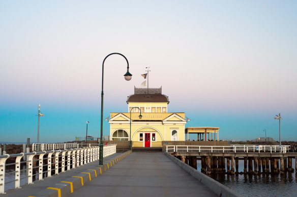St Kilda Pier, Melbourne.
