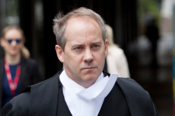 Saul Holt QC, who will be representing Victoria Police at the Royal Commission