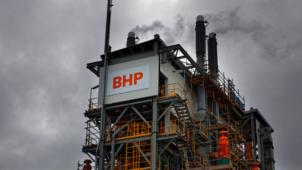 BHP is seeking to expand its exposure to raw materials including copper and nickel that will be increasingly needed to fuel the green energy transition.