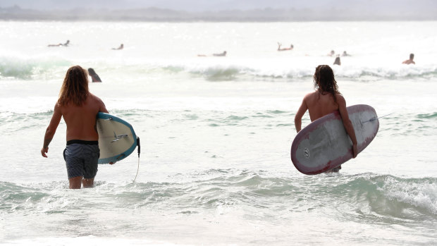 Surfing without shop a board