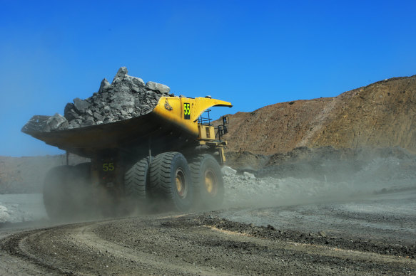 Coal mining becoming less tenable due to environmental concerns.