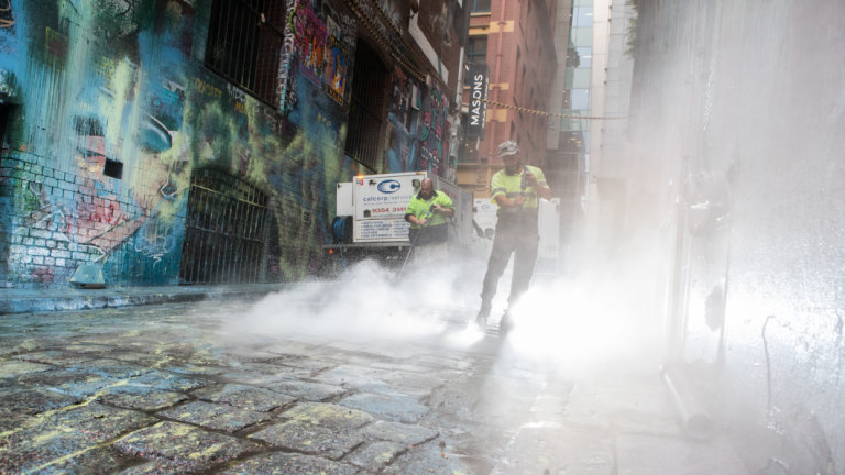Destruction Or Art Hosier Lane Street Art Attacked