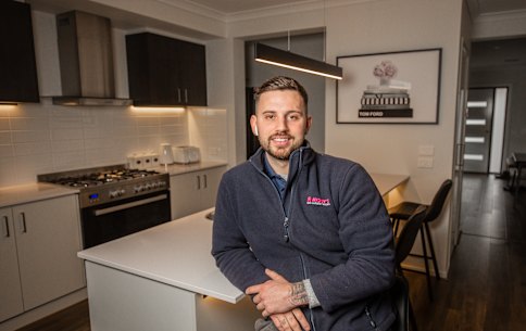 Johnny Bozinovski has lived in Taylors Lakes, one of Melbourne’s tightest held suburbs, his whole life and has no plans to leave.