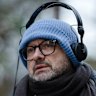 Andrei Zvyagintsev on the set of Minotaur. 