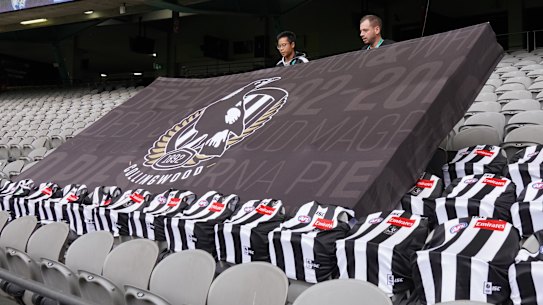 Collingwood will be relying on members to stay with the the club during this year's crisis.