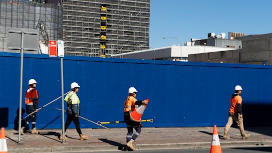 Vacancies are high across all sectors, including healthcare, construction and mining.